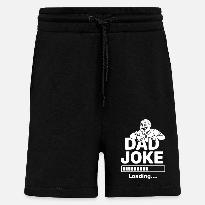 Chargement de Dad Joke - Short bio décontracté fabriqué en UE - SOLID BLACK