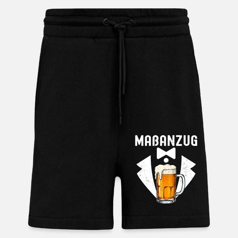 Maßanzug - Shorts - made by SPREAD - SOLID BLACK
