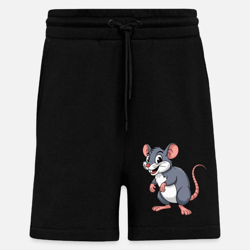 Ratte - Shorts - made by SPREAD - SOLID BLACK