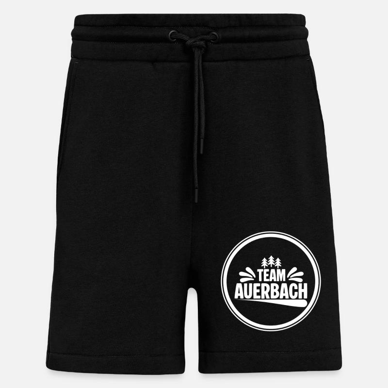 Team Auerbach - Shorts - made by SPREAD - SOLID BLACK