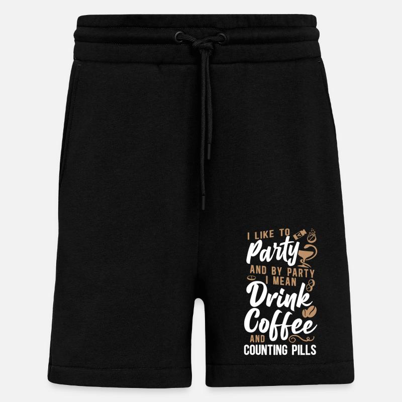Pharmacy Tech Technician - Shorts - made by SPREAD - SOLID BLACK