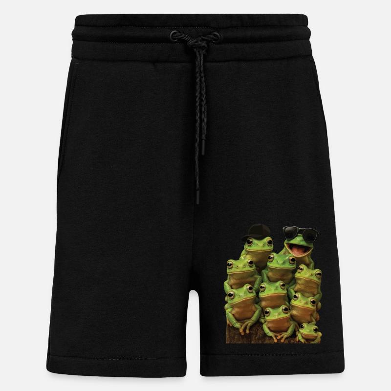 Frosch - Shorts - made by SPREAD - SOLID BLACK