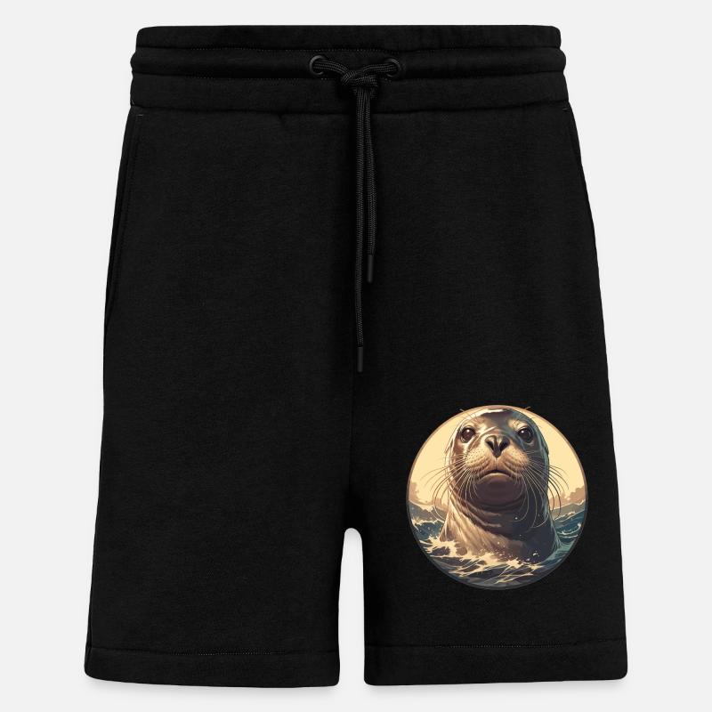 Seals, Seal - Shorts - made by SPREAD - SOLID BLACK