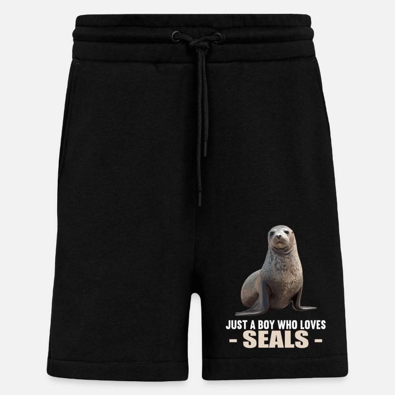 Robben Robbe - Shorts - made by SPREAD - SOLID BLACK