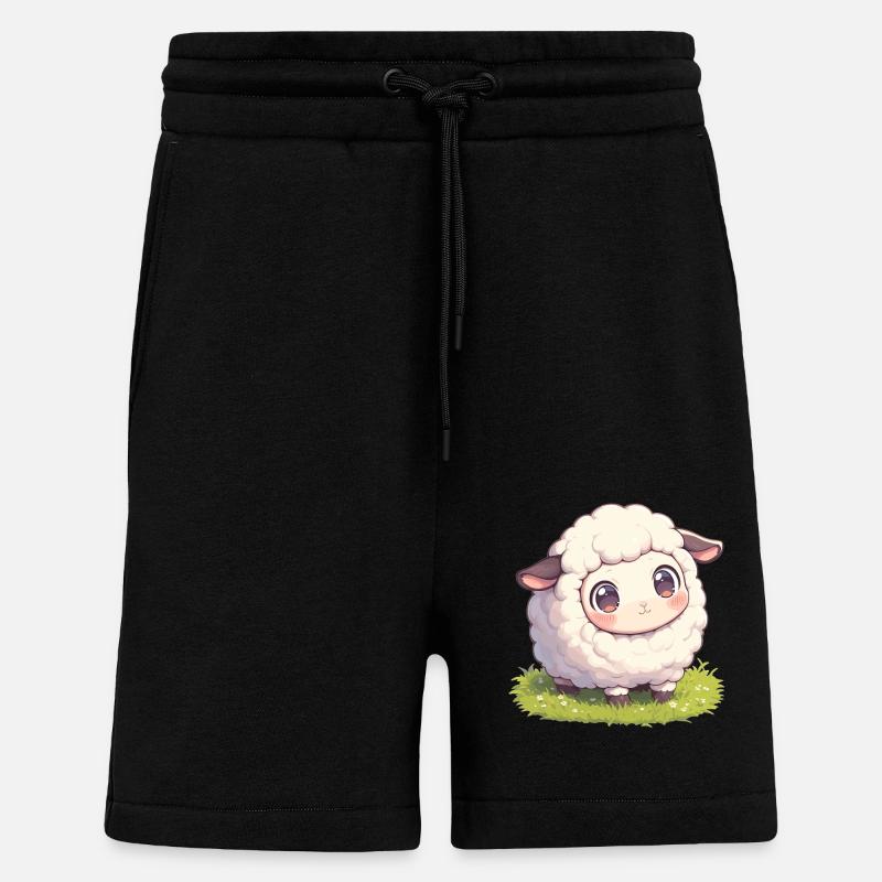 Sheep Sheep - Shorts - made by SPREAD - SOLID BLACK