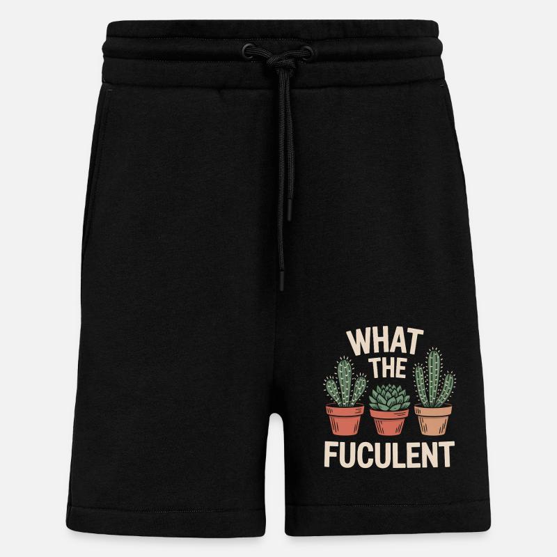 Qu’est-ce que le Fucculent - Short bio décontracté fabriqué en UE - SOLID BLACK