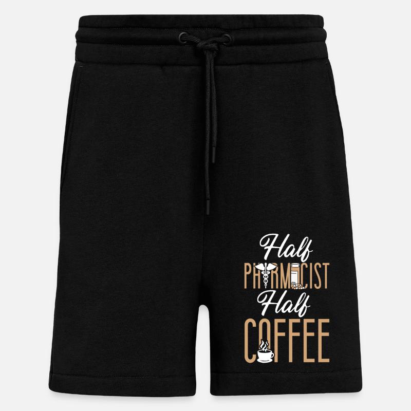 Pharmacy Tech Technician - Shorts - made by SPREAD - SOLID BLACK
