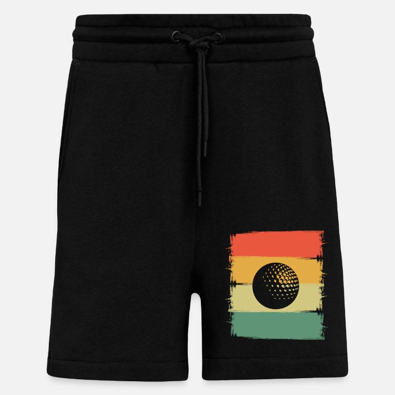 Golf - Shorts - made by SPREAD - SOLID BLACK