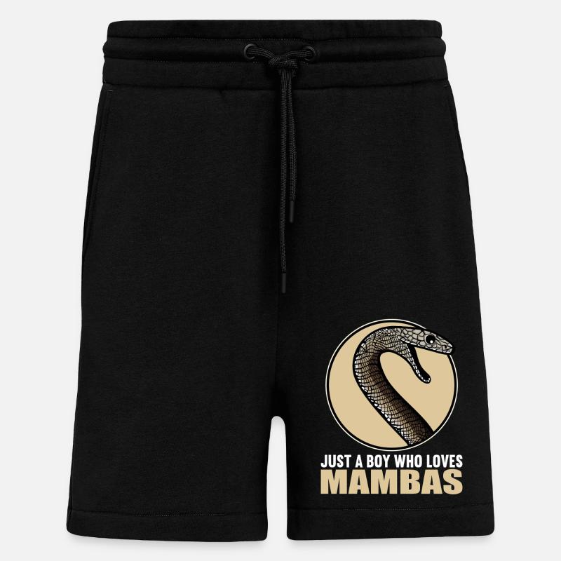 Mambas Mamba - Shorts - made by SPREAD - SOLID BLACK