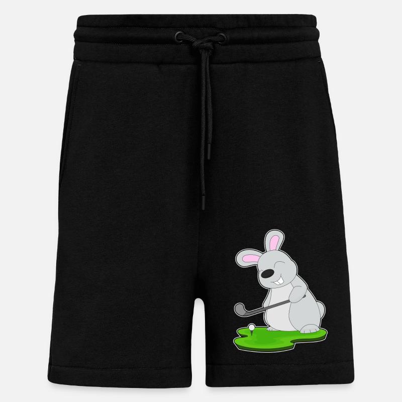 Rabbit Golf Golf Clubs - Shorts - made by SPREAD - SOLID BLACK