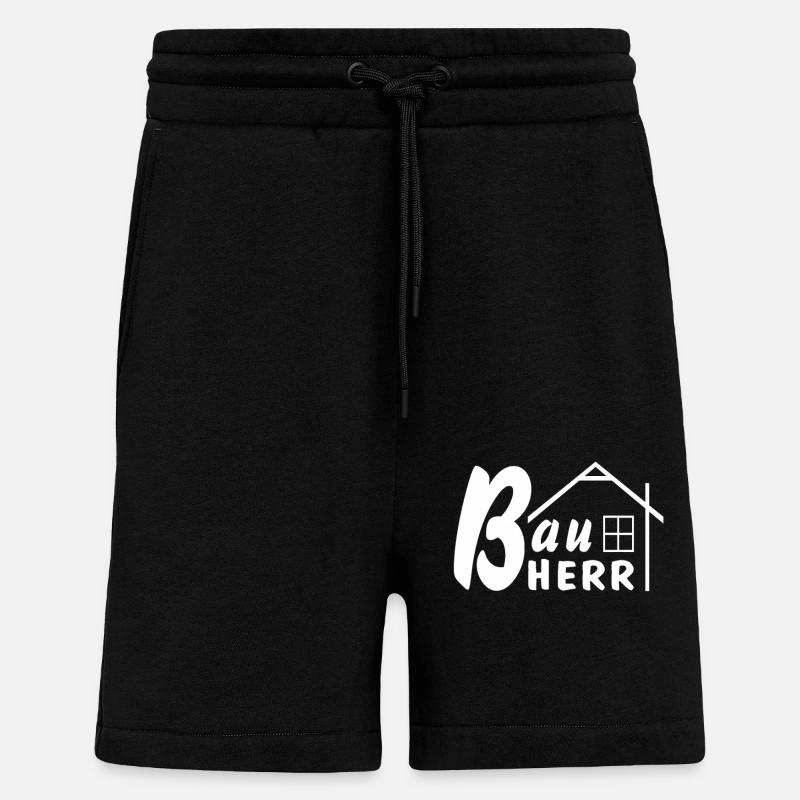 CLIENT - Short bio décontracté fabriqué en UE - SOLID BLACK