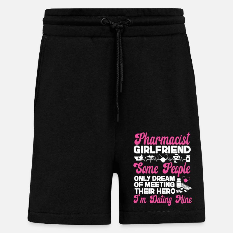 Pharmacy Tech Technician - Shorts - made by SPREAD - SOLID BLACK