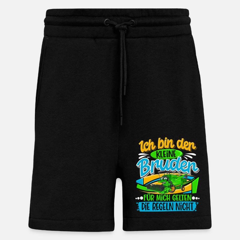 Kleiner Bruder - Shorts - made by SPREAD - SOLID BLACK