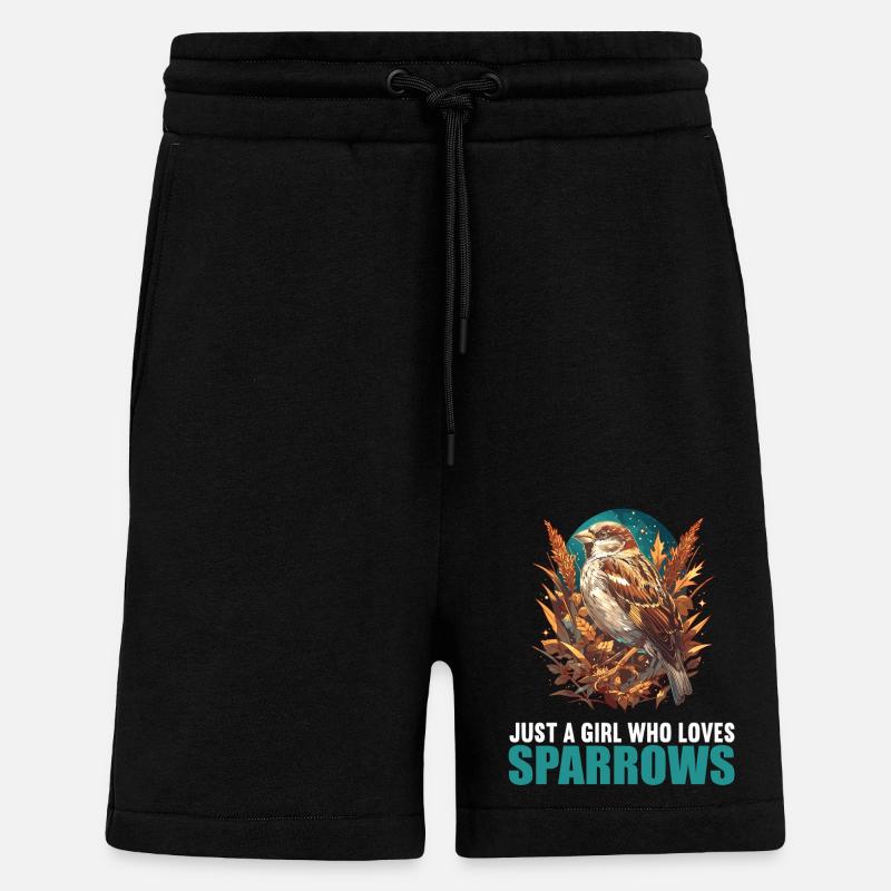 Spatzen Spatz - Shorts - made by SPREAD - SOLID BLACK