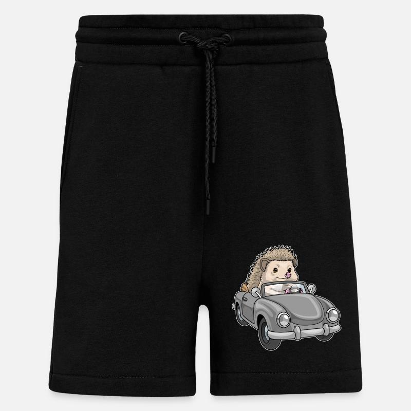 Igel Auto - Shorts - made by SPREAD - SOLID BLACK