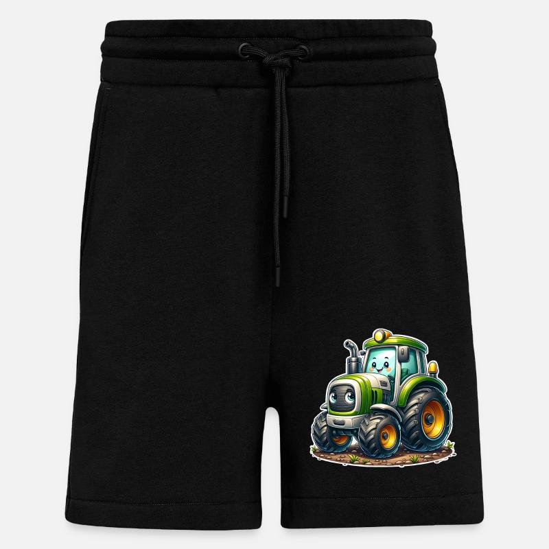 Traktor - Shorts - made by SPREAD - SOLID BLACK
