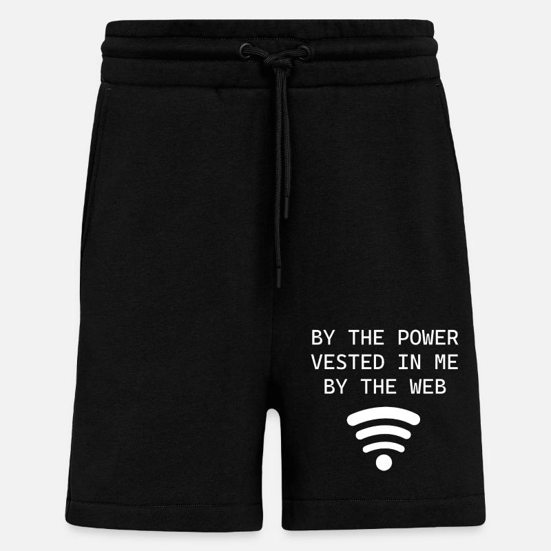 Pasteur - Short bio décontracté fabriqué en UE - SOLID BLACK