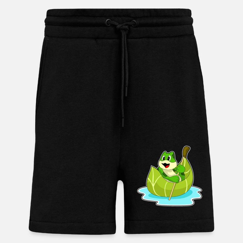 Frosch Boot - Shorts - made by SPREAD - SOLID BLACK