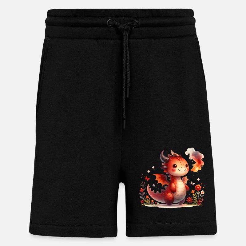 Drache - Shorts - made by SPREAD - SOLID BLACK