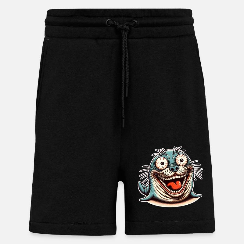 Robbe Seehund - Shorts - made by SPREAD - SOLID BLACK