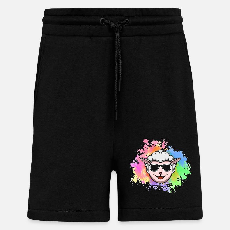 Shepherd Sheep - Shorts - made by SPREAD - SOLID BLACK