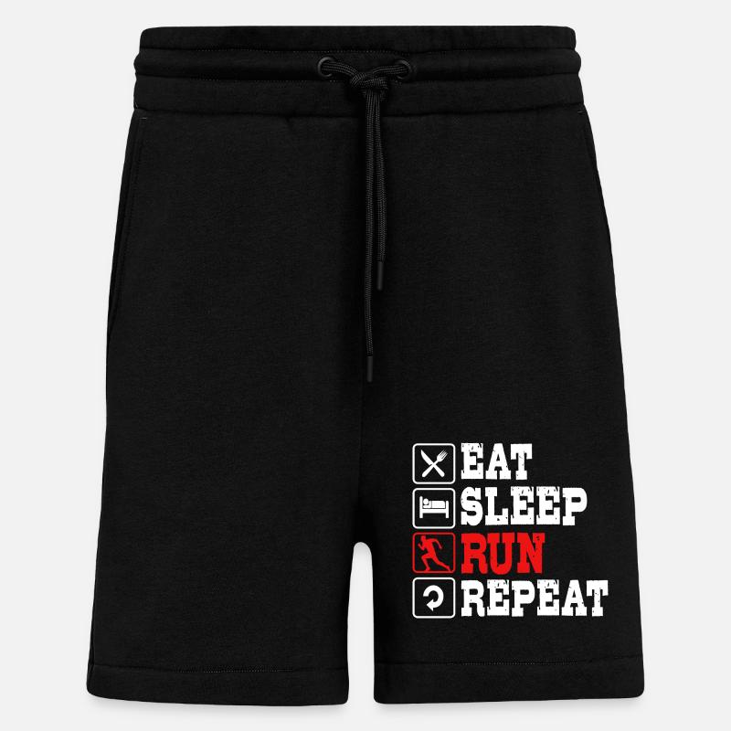 Trailrunning - Shorts - made by SPREAD - SOLID BLACK