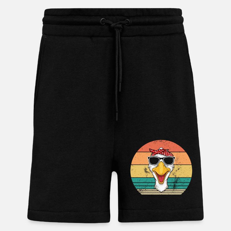 Gans - Shorts - made by SPREAD - SOLID BLACK