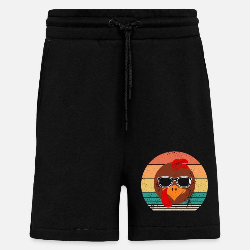 Truthahn - Shorts - made by SPREAD - SOLID BLACK