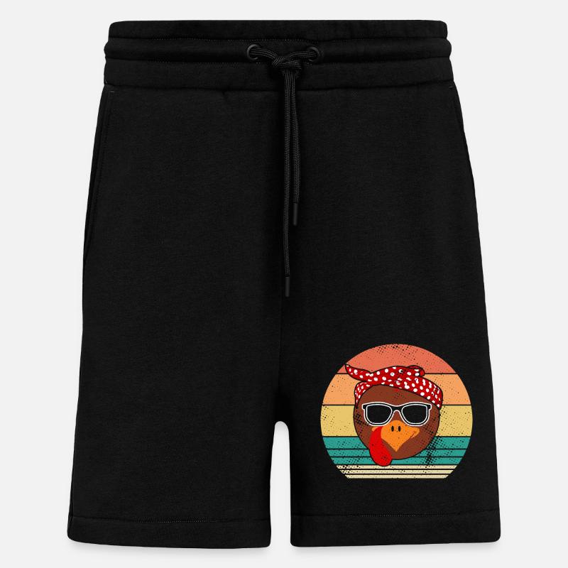 Truthahn - Shorts - made by SPREAD - SOLID BLACK
