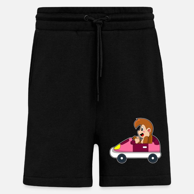 Affe Auto - Shorts - made by SPREAD - SOLID BLACK