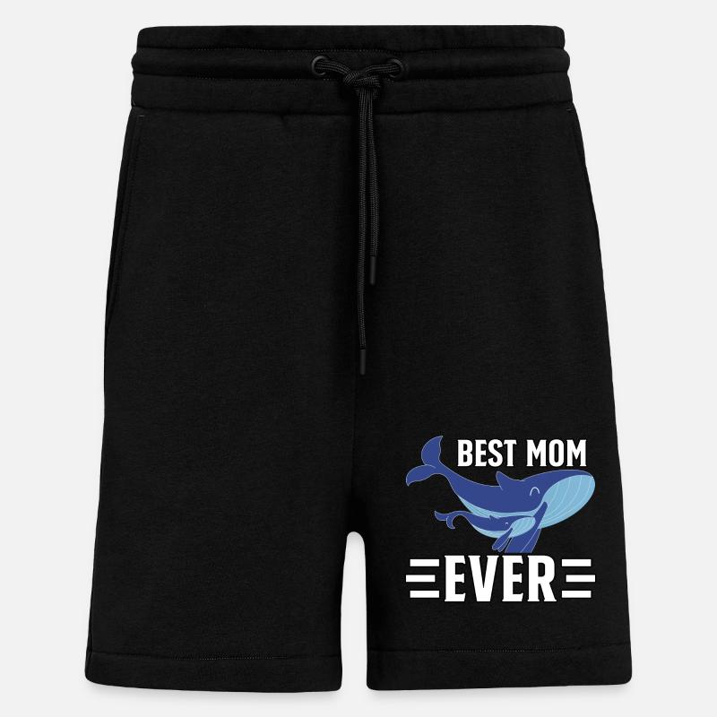 Die beste Mutter aller Zeiten - Shorts - made by SPREAD - SOLID BLACK