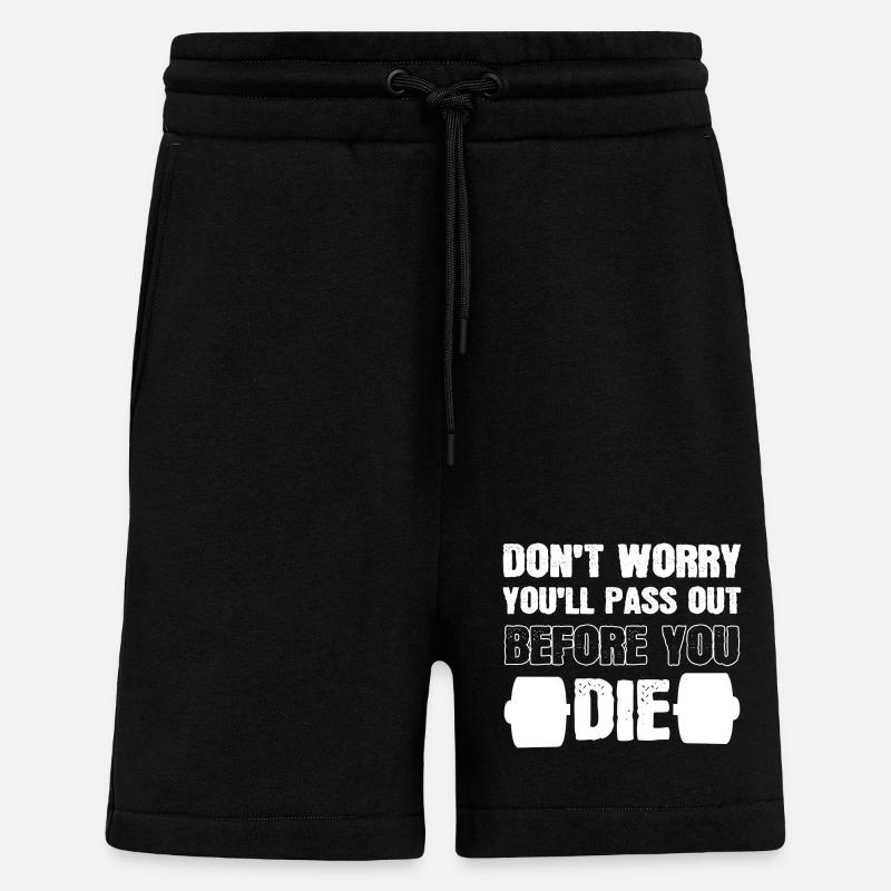 Fitnesstrainer - Shorts - made by SPREAD - SOLID BLACK