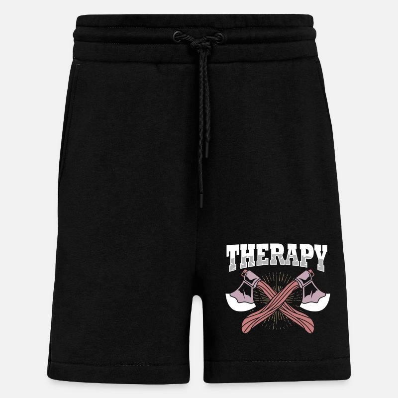 Axe - Shorts - made by SPREAD - SOLID BLACK