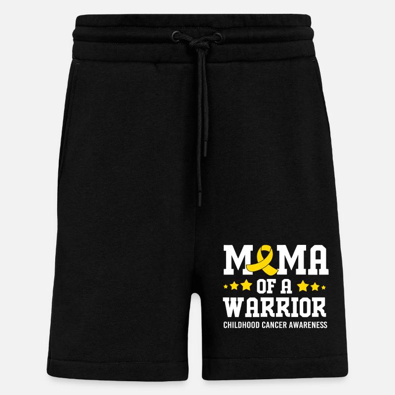 Krebs Kind - Shorts - made by SPREAD - SOLID BLACK