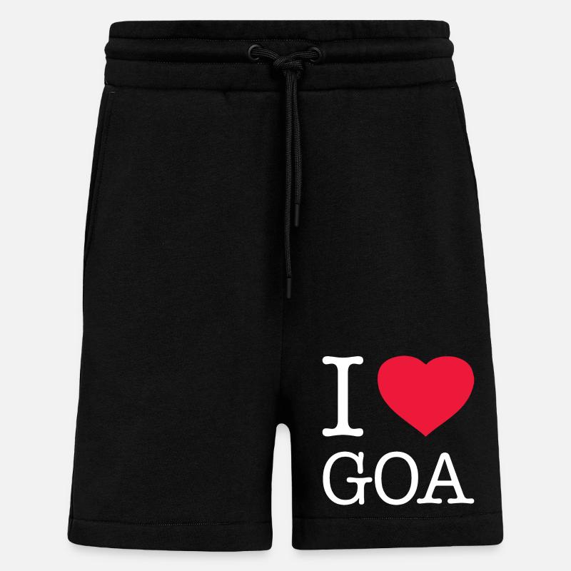 J’ADORE GOA - Short bio décontracté fabriqué en UE - SOLID BLACK