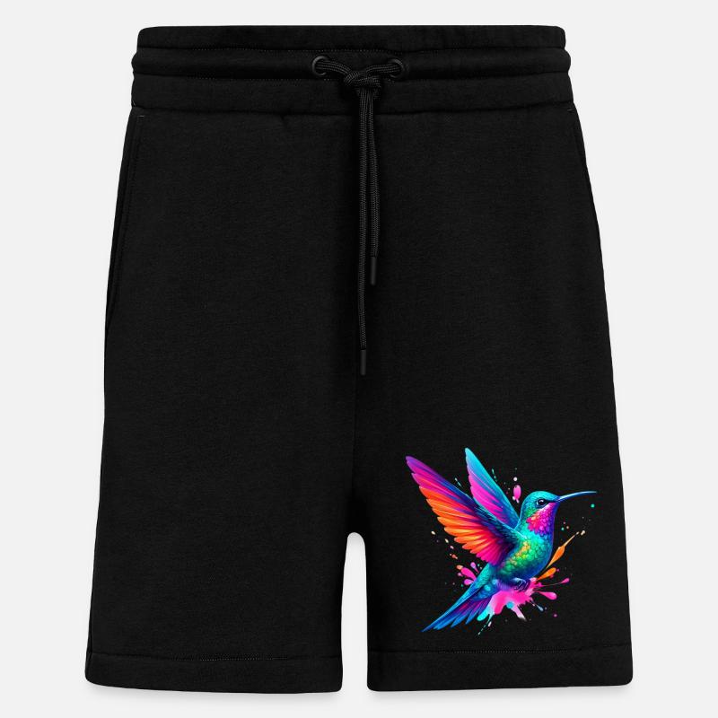Colibri - Short bio décontracté fabriqué en UE - SOLID BLACK