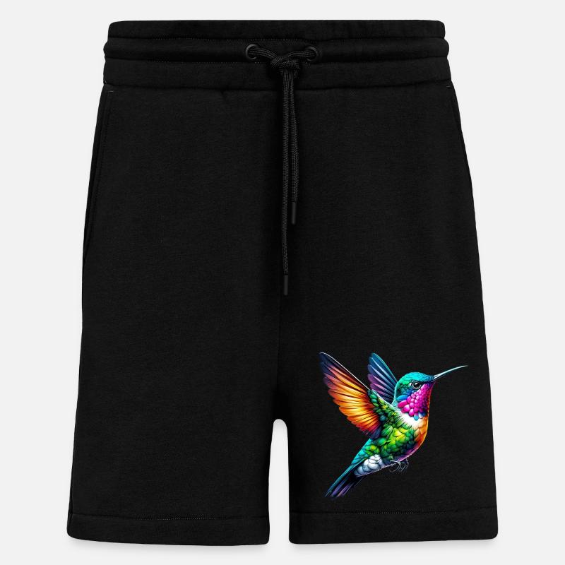 Colibri - Short bio décontracté fabriqué en UE - SOLID BLACK