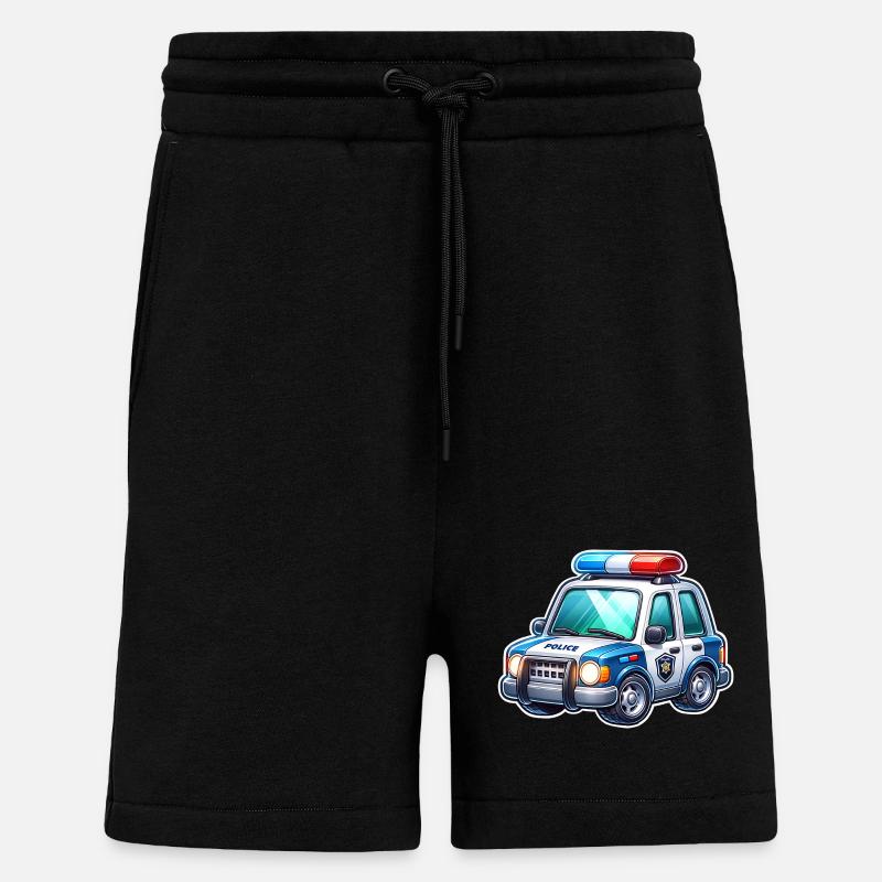 Polizei - Shorts - made by SPREAD - SOLID BLACK