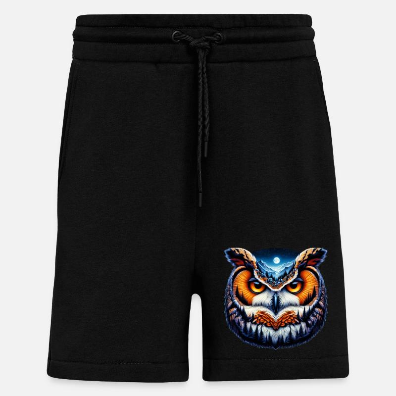 Eule - Shorts - made by SPREAD - SOLID BLACK