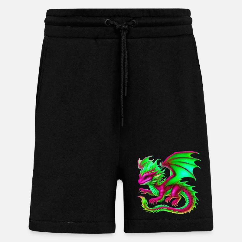 Drache - Shorts - made by SPREAD - SOLID BLACK
