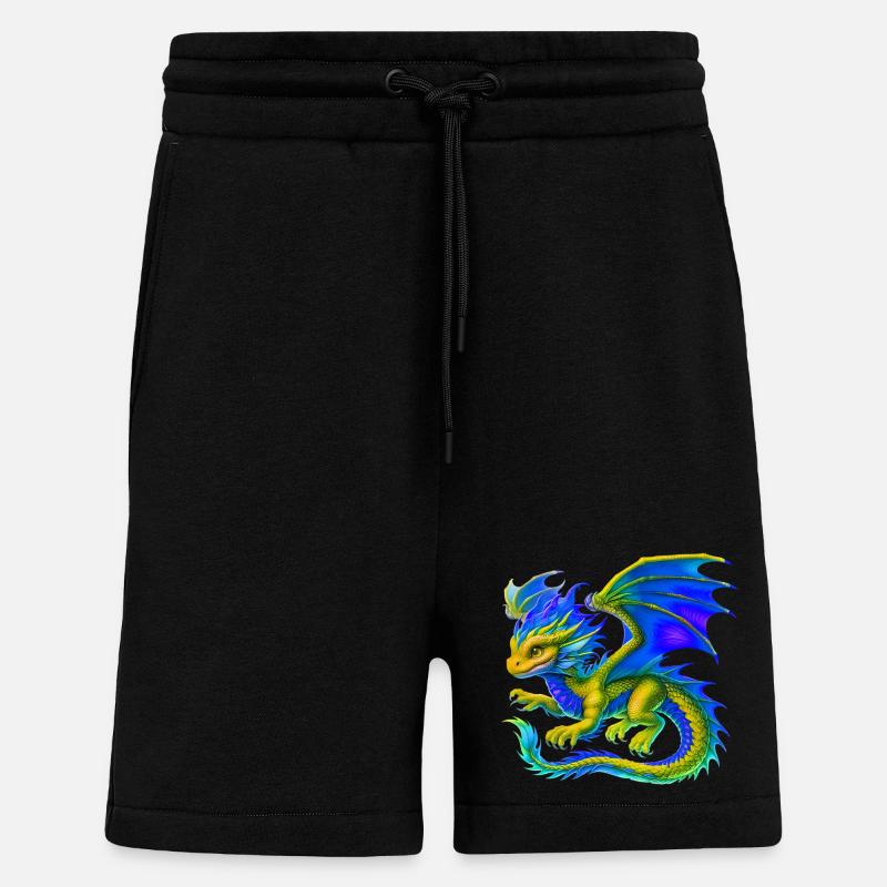 Drache - Shorts - made by SPREAD - SOLID BLACK