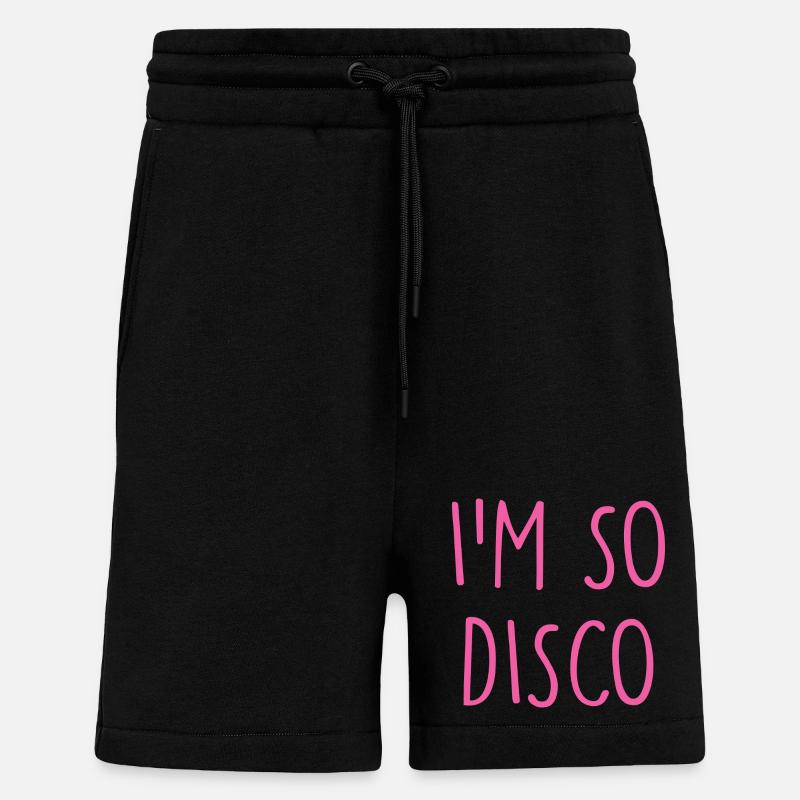 Disco - Shorts - made by SPREAD - SOLID BLACK