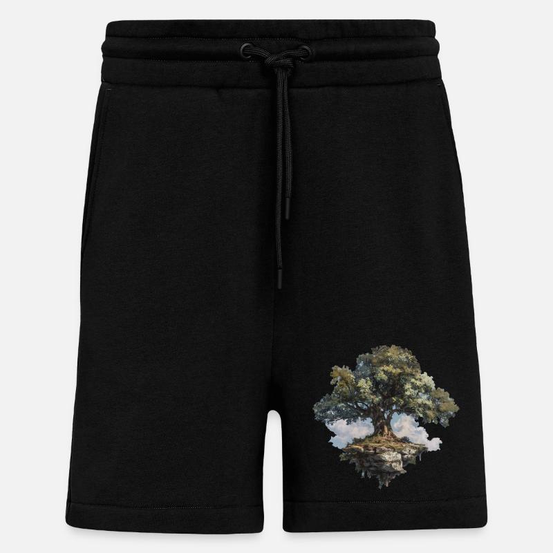 Tree - Shorts - made by SPREAD - SOLID BLACK