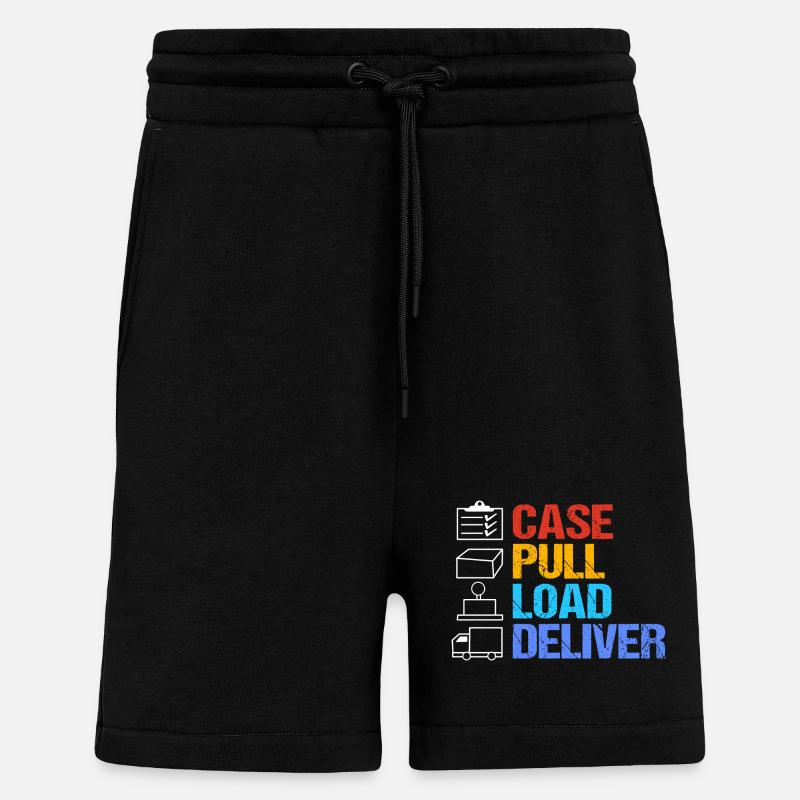 Postbote - Shorts - made by SPREAD - SOLID BLACK
