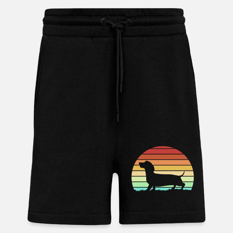 Dackel - Shorts - made by SPREAD - SOLID BLACK