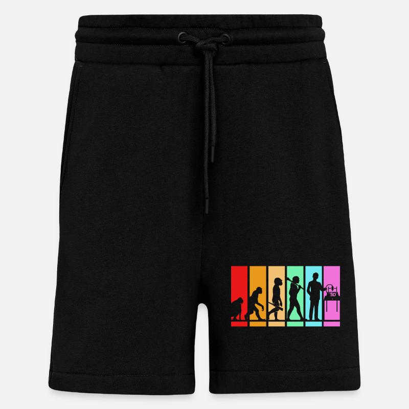 3D Druck - Shorts - made by SPREAD - SOLID BLACK