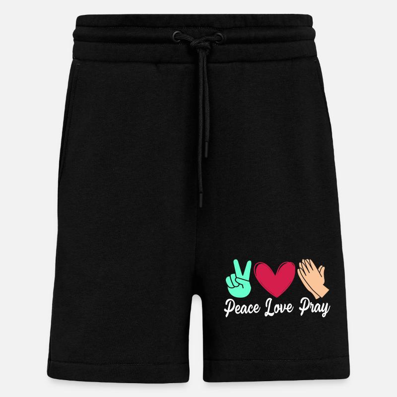 Pasteur des jeunes - Short bio décontracté fabriqué en UE - SOLID BLACK