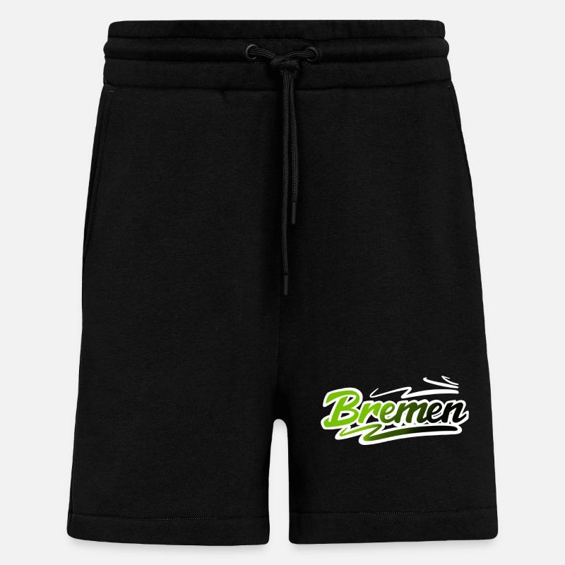 Bremen - Shorts - made by SPREAD - SOLID BLACK