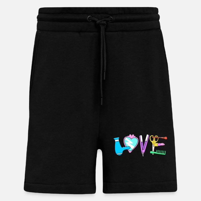 Kosmetikerin - Shorts - made by SPREAD - SOLID BLACK