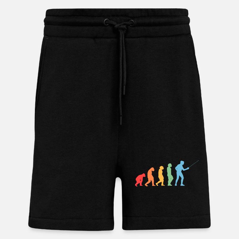 Fechter Evolution Fechten - Shorts - made by SPREAD - SOLID BLACK